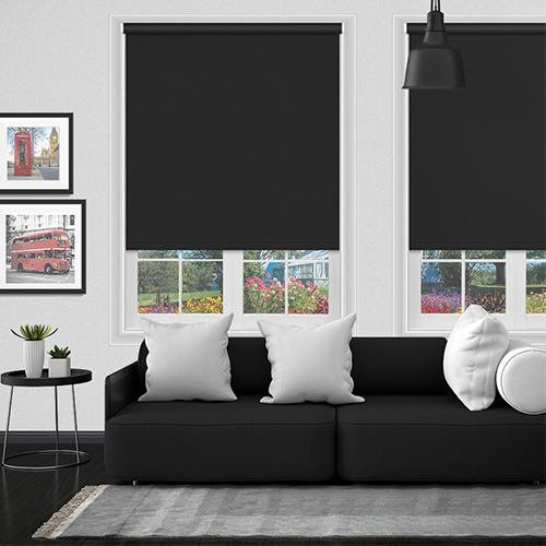 Urban FR Black Lifestyle Thermal Blinds