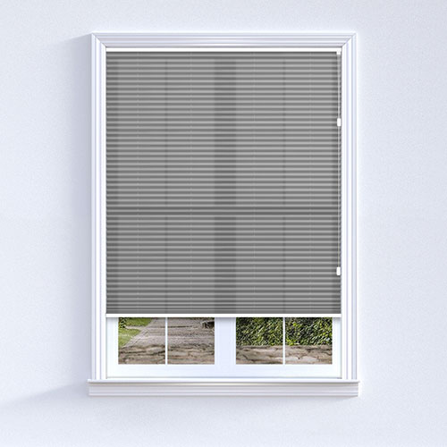 Kana Obsidian Black Cellular Pleated Lifestyle Thermal Blinds