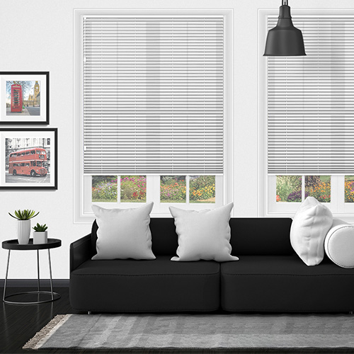 Scandi White Linen Cellular Pleated Lifestyle Thermal Blinds