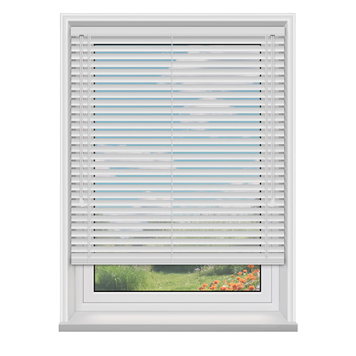 50mm Arctic Gloss Lifestyle Venetian blinds