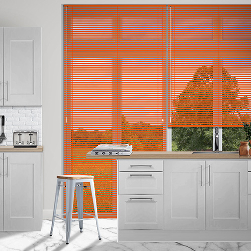 Atomic Bright Orange Lifestyle Venetian blinds