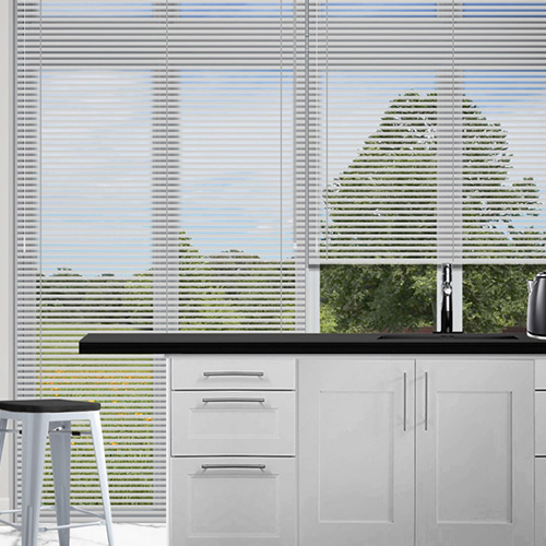 25mm Alu Silver Lifestyle Venetian blinds