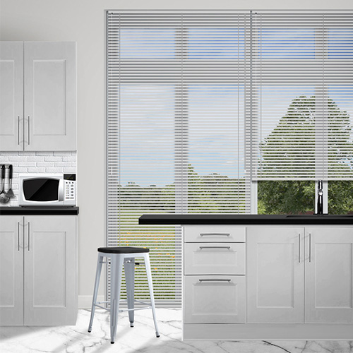 25mm Alu Silver Lifestyle Venetian blinds