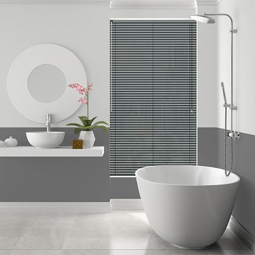 15mm Brushed Nickel Aluminium Lifestyle Venetian blinds