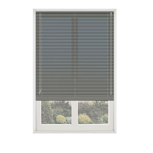 15mm Brushed Nickel Aluminium Lifestyle Venetian blinds