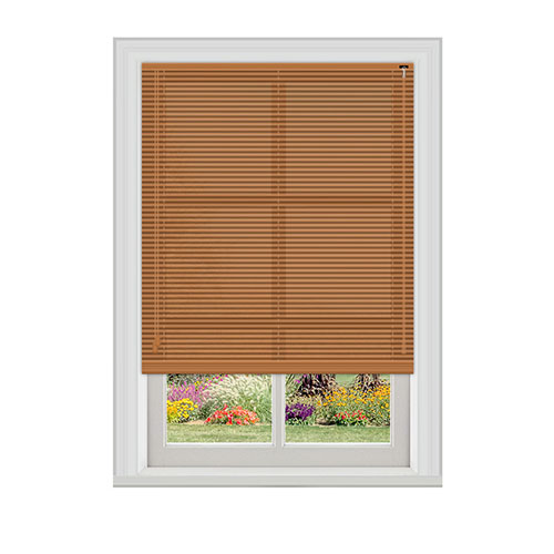 15mm Soft Orange Aluminium Lifestyle Venetian blinds