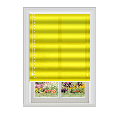 35mm Buttercup Aluminium Lifestyle Venetian blinds