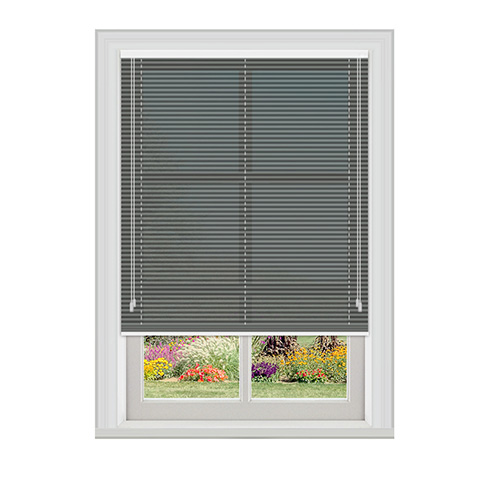 35mm Dusty Grey Aluminium Lifestyle Venetian blinds