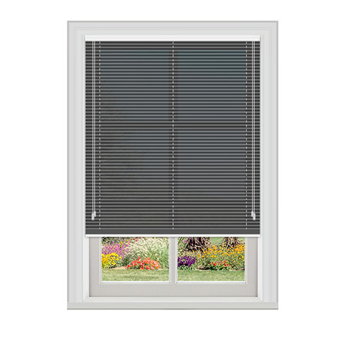 35mm Mid Grey Aluminium Lifestyle Venetian blinds