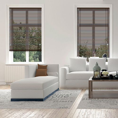 Dark Timber Lifestyle Venetian blinds