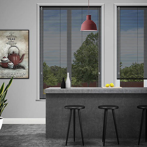 Sheen Black Lifestyle Venetian blinds