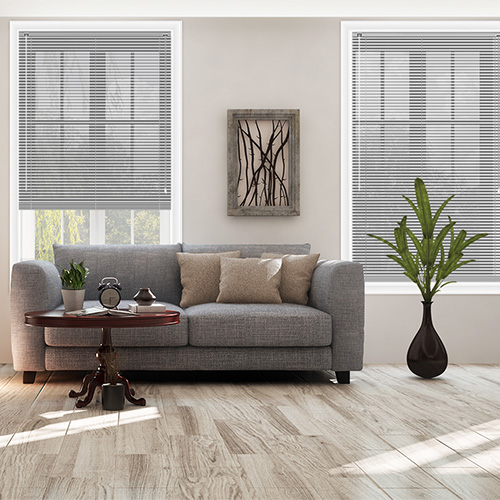 Zircon Dark Grey Lifestyle Venetian blinds