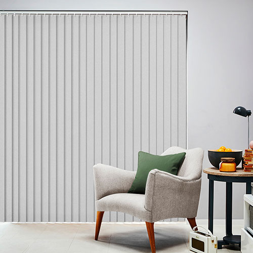 Kuta Gesso Rigid PVC Lifestyle Vertical blinds