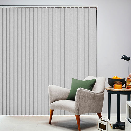 Serino Gesso Rigid PVC Lifestyle Vertical blinds