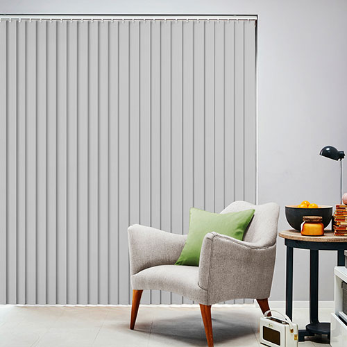 Turilli Gesso Rigid PVC Lifestyle Vertical blinds