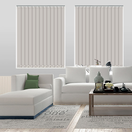 Bella Dove Blockout Lifestyle Vertical blinds