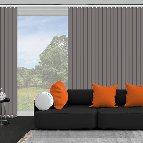 Bella Flint Blockout Lifestyle Vertical blinds