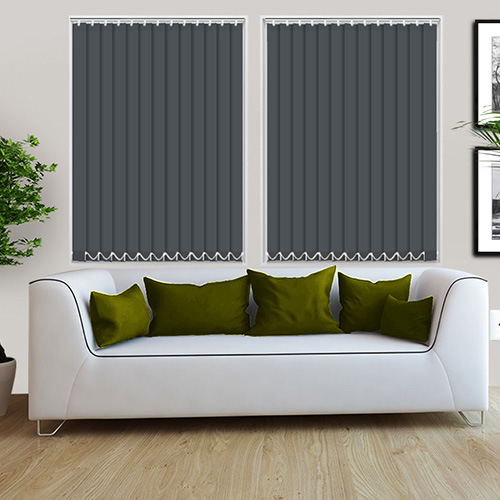 Bella Mono Blockout Lifestyle Vertical blinds