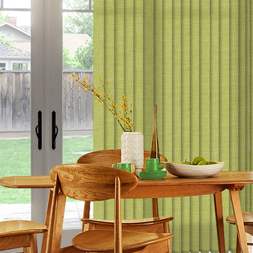 Arona Verde 89mm Lifestyle Vertical blinds