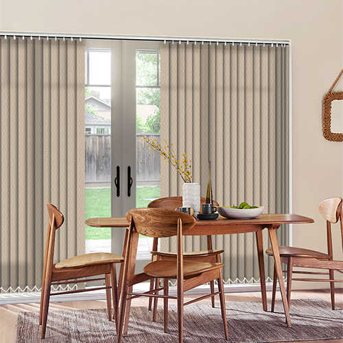 Nera Sand Lifestyle Vertical blinds