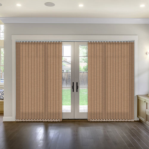 Linenweave Tweed 127mm Lifestyle Vertical blinds