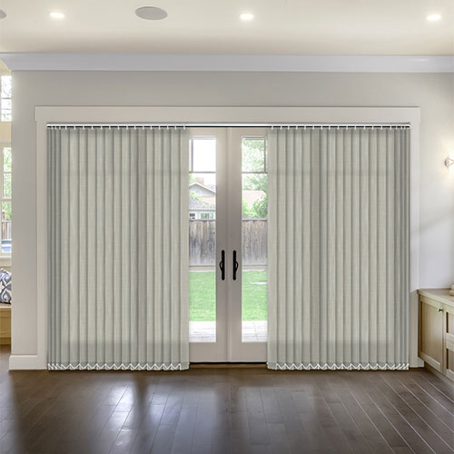 Shantung Leaf 127mm Lifestyle Vertical blinds