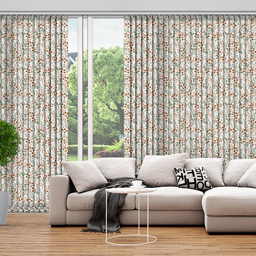 Burst Coral 89mm Lifestyle Vertical blinds