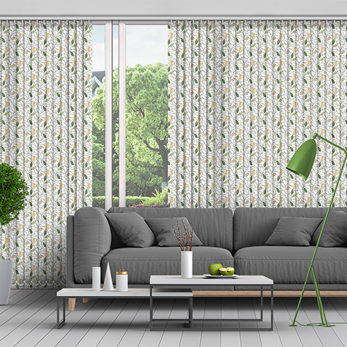 Carter Matcha 89mm Lifestyle Vertical blinds