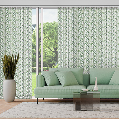 Clarice Fern 89mm Lifestyle Vertical blinds