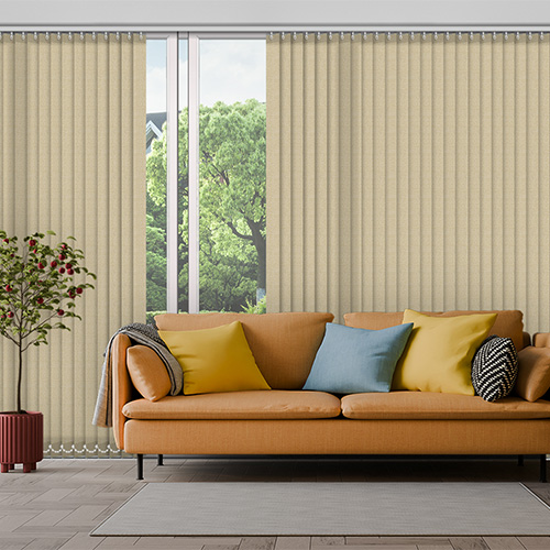 Elegance Gold 89mm Lifestyle Vertical blinds