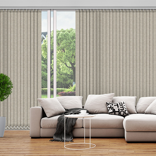 Felix asc Coffee 89mm Lifestyle Vertical blinds