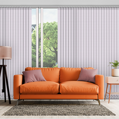 Ignite Lavender 89mm Lifestyle Vertical blinds