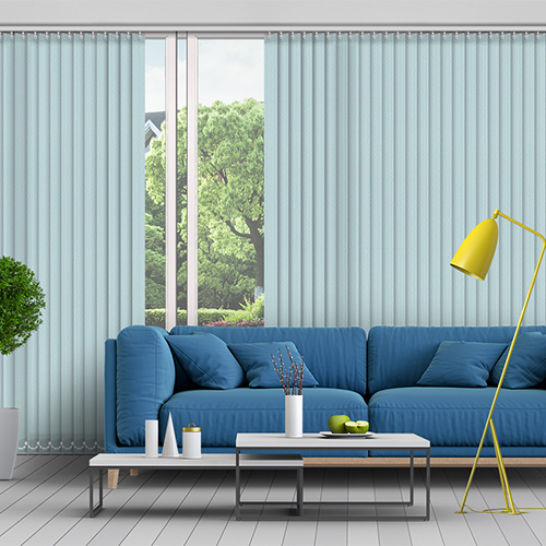 Ignite Seafoam 89mm Lifestyle Vertical blinds