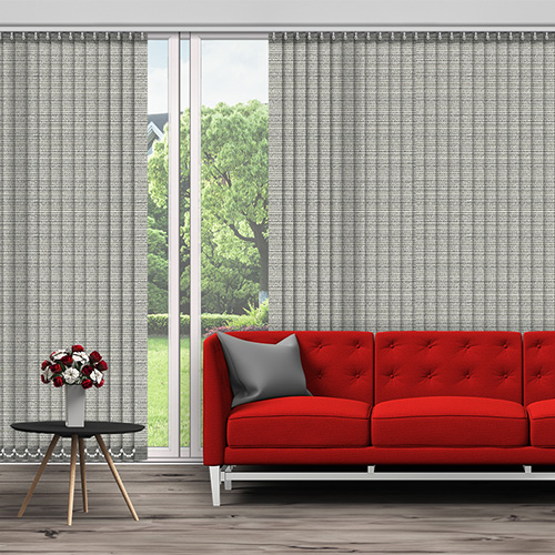 Lagan asc Noir 89mm Lifestyle Vertical blinds