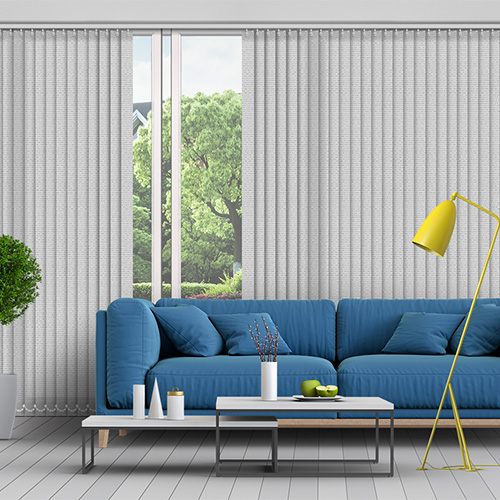 Paris Steel 89mm Lifestyle Vertical blinds