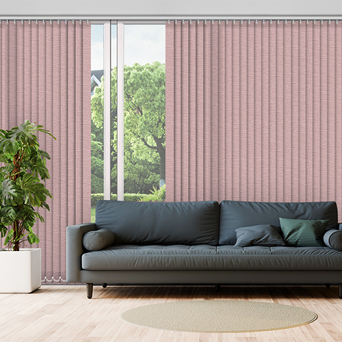 Piper Flamingo 89mm Lifestyle Vertical blinds