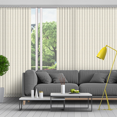 Ronda Bone 89mm Lifestyle Vertical blinds