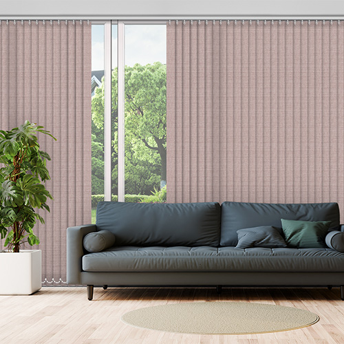 Ronda Paprika 89mm Lifestyle Vertical blinds