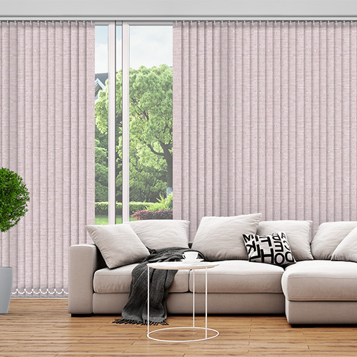 Stratford Crimson 89mm Lifestyle Vertical blinds