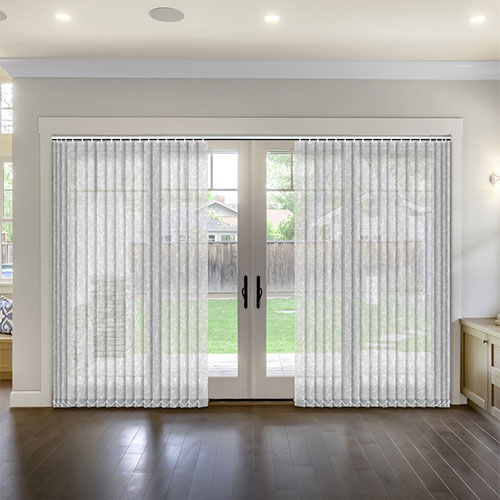 Fleur White Lifestyle Vertical blinds