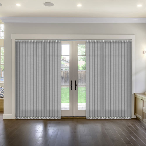 Hagen Charcoal Lifestyle Vertical blinds