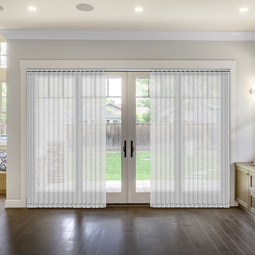 Nyla White Lifestyle Vertical blinds