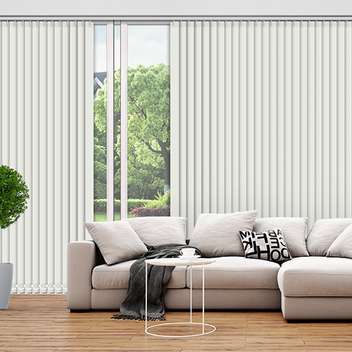 Polaris Cream 89mm Blackout Lifestyle Vertical blinds