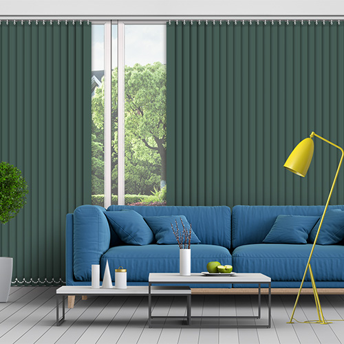 Polaris Pine 89mm Blackout Lifestyle Vertical blinds