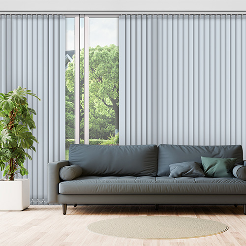 Polaris Cloud 89mm Dimout Lifestyle Vertical blinds