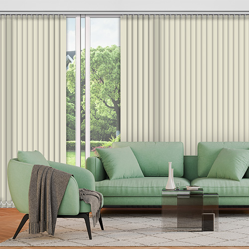 Polaris Sesame 89mm Dimout Lifestyle Vertical blinds