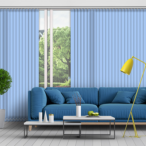 Polaris Sky 89mm Dimout Lifestyle Vertical blinds