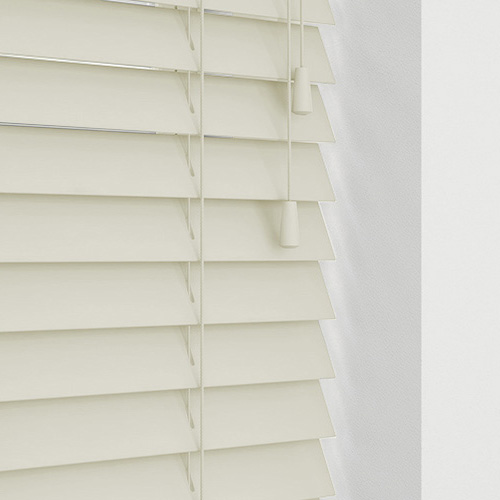 Chalk White Basswood Lifestyle Wooden blinds