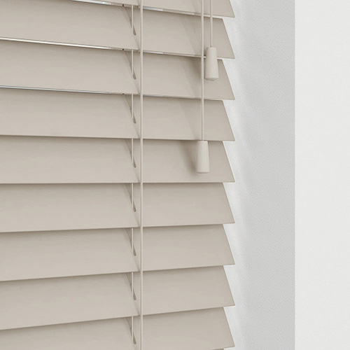 Ecru Basswood Lifestyle Wooden blinds