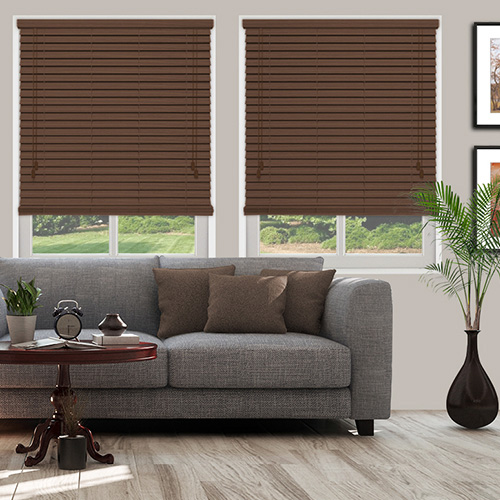 Rose Chestnut Lifestyle Wooden blinds